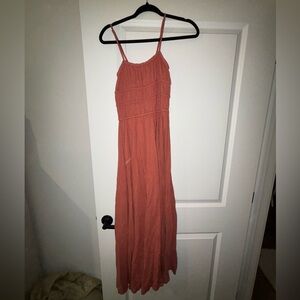 American Eagle Outfitters Terracotta Maxi Dress